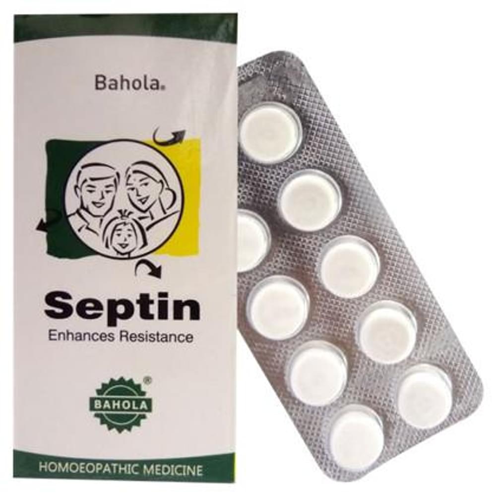 Bahola Septin Tablet bottle of 35 gm Tablet