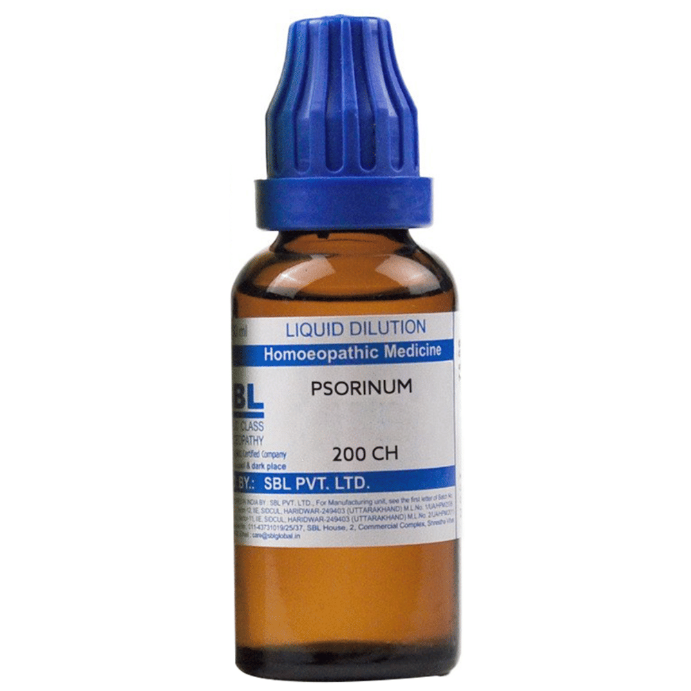 SBL Psorinum Dilution 200 CH bottle of 30 ml Dilution