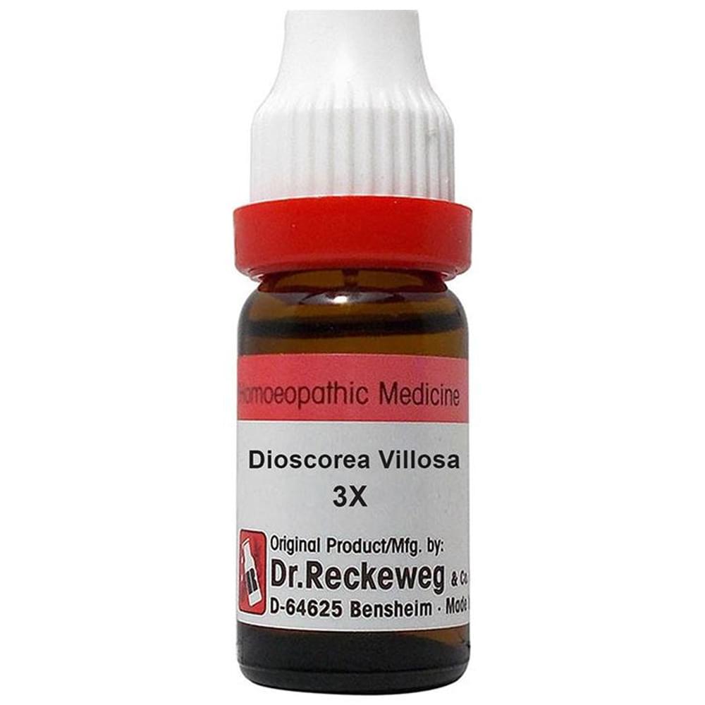 Dr. Reckeweg Dioscorea Villosa Dilution 3X bottle of 11 ml Dilution