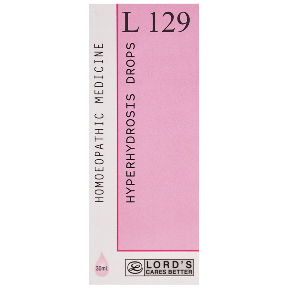 Lord's L 129 Hyperhydrosis Drop bottle of 30 ml Drop