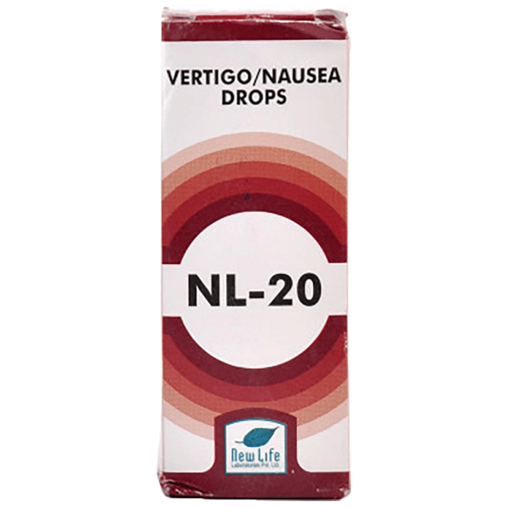 New Life NL 20 Vertigo/Nausea Drop bottle of 30 ml Drop