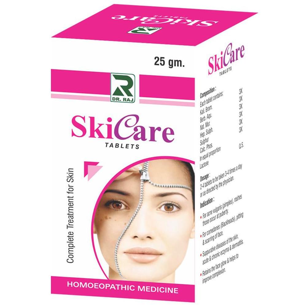 Dr. Raj SkiCare Tablet bottle of 25 gm Tablet Dr. Raj SkiCare Tablet bottle of 25 gm Tablet