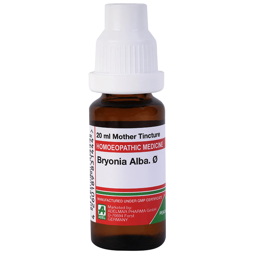 ADEL Bryonia Alba. Mother Tincture Q bottle of 20 ml Mother Tincture