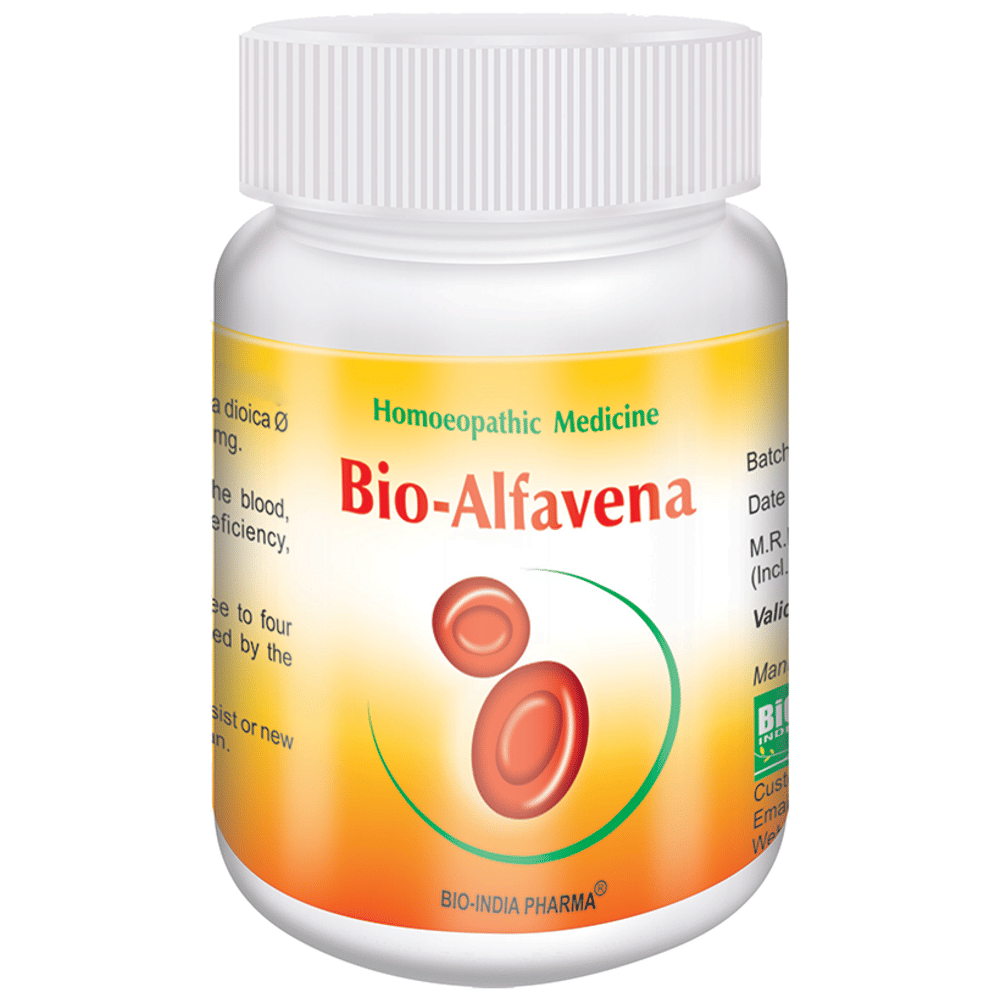 Bio India Bio-Alfavena Tablet bottle of 450 gm Tablet