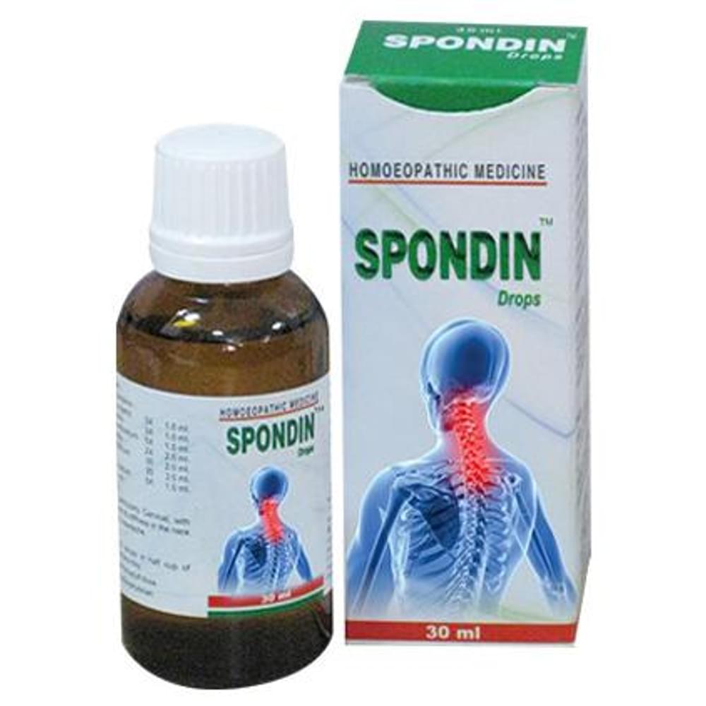Bhargava Spondin Drop | For Pain Relief from Neck & Shoulder bottle of 30 ml Drop