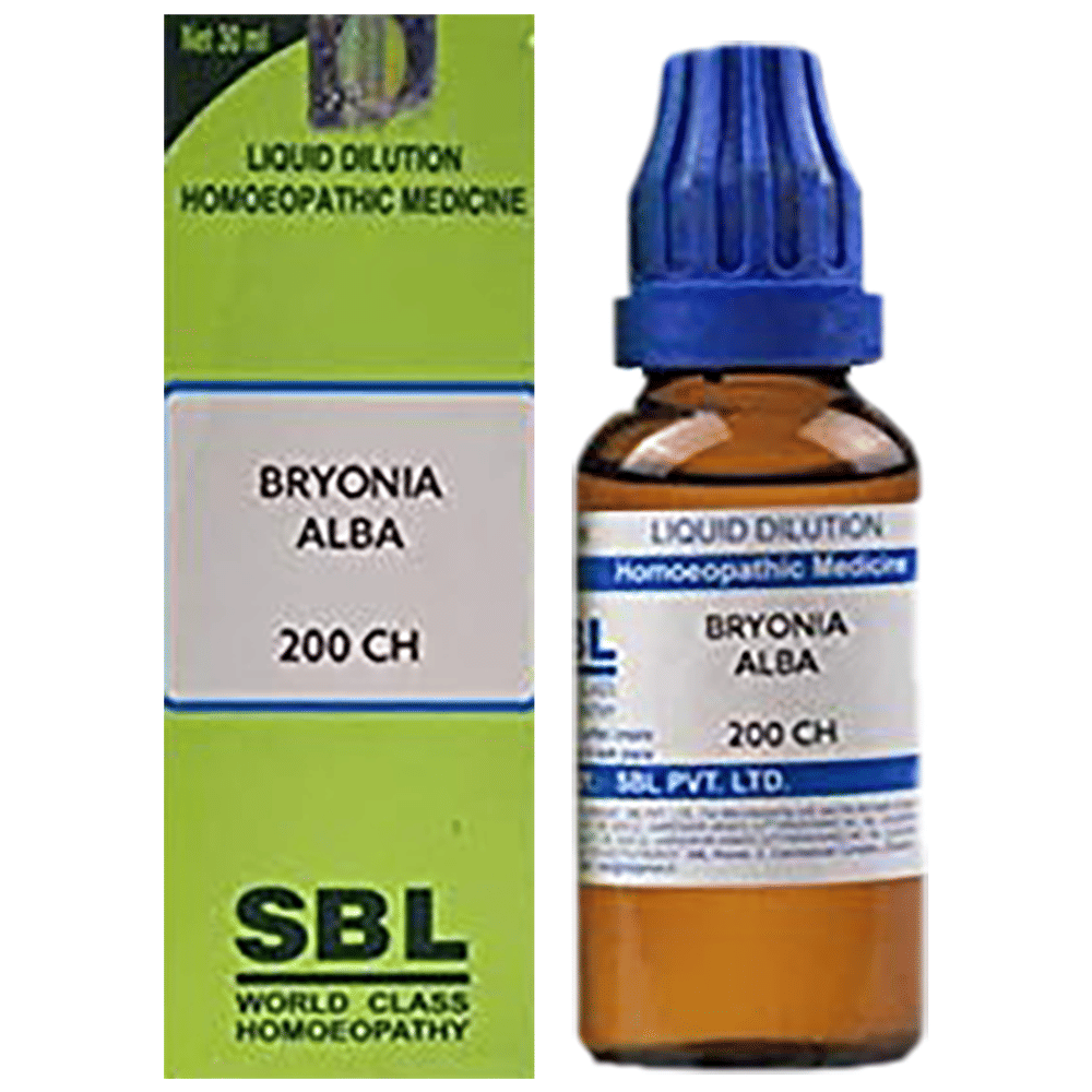 SBL Bryonia Alba Dilution 200 CH bottle of 30 ml Dilution SBL Bryonia Alba Dilution 200 CH bottle of 30 ml Dilution