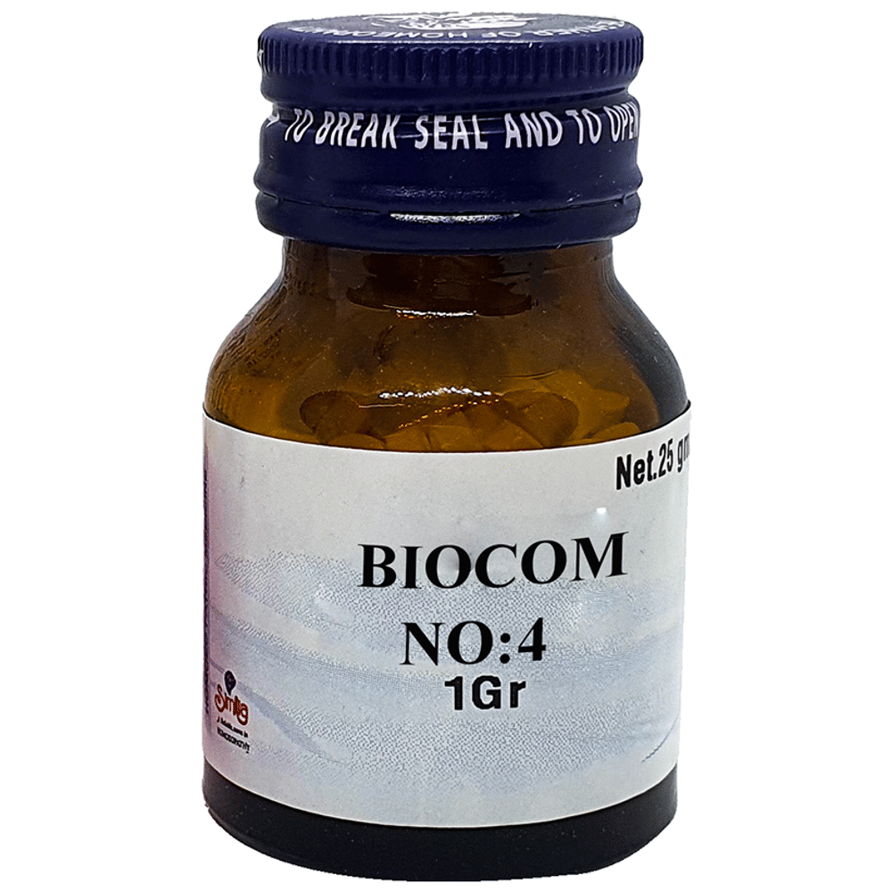 Similia Biocom No.4 Tablet bottle of 25 gm Biocombination Tablet