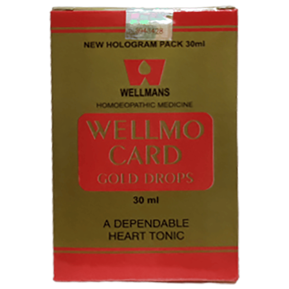 Dr. Wellmans Wellmocard Gold Drop bottle of 30 ml Drop