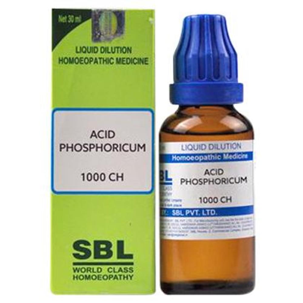 SBL Acidum Phosphoricum Dilution 1000 CH bottle of 30 ml Dilution SBL Acidum Phosphoricum Dilution 1000 CH bottle of 30 ml Dilution