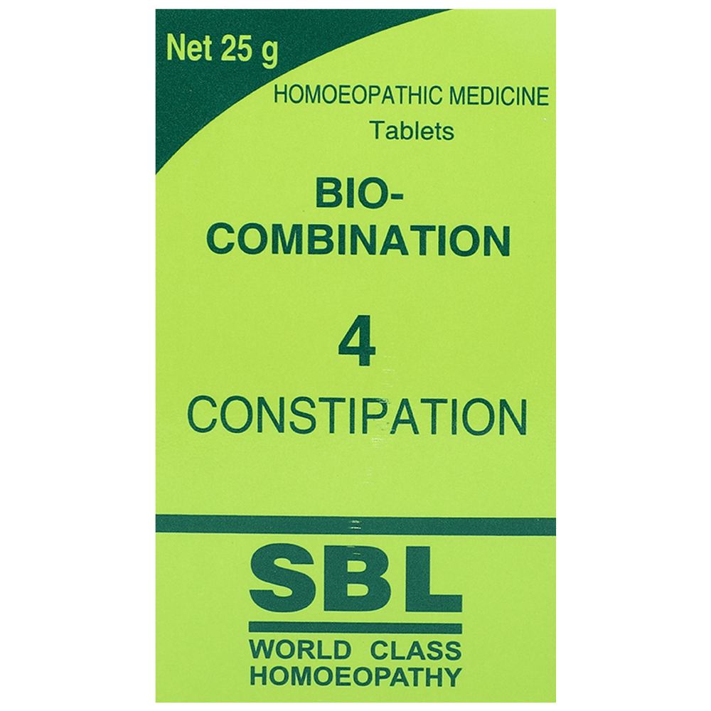 SBL Bio-Combination 4 Tablet bottle of 25 gm Biocombination Tablet
