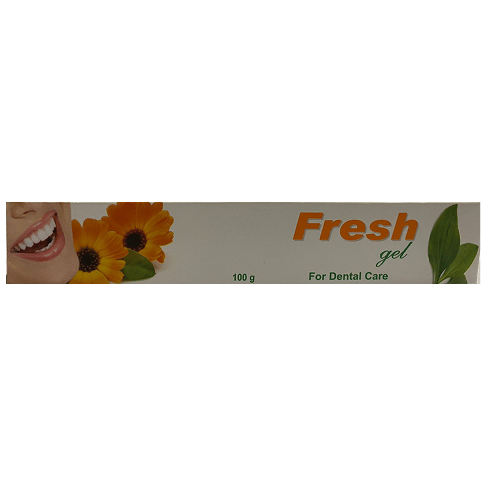 Bhargava Fresh Gel tube of 100 gm Toothpaste