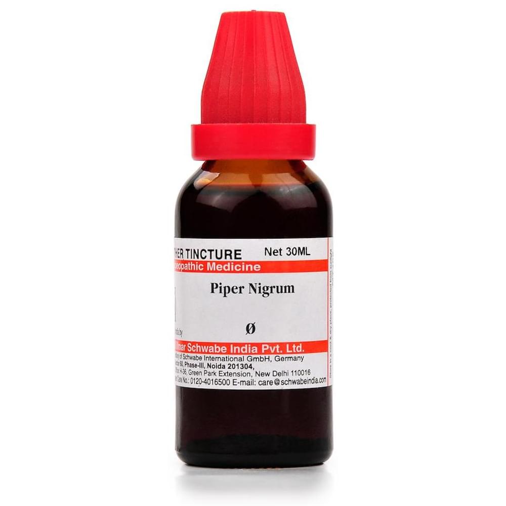 Dr Willmar Schwabe India Piper Nigrum Mother Tincture Q bottle of 30 ml Mother Tincture Dr Willmar Schwabe India Piper Nigrum Mother Tincture Q bottle of 30 ml Mother Tincture