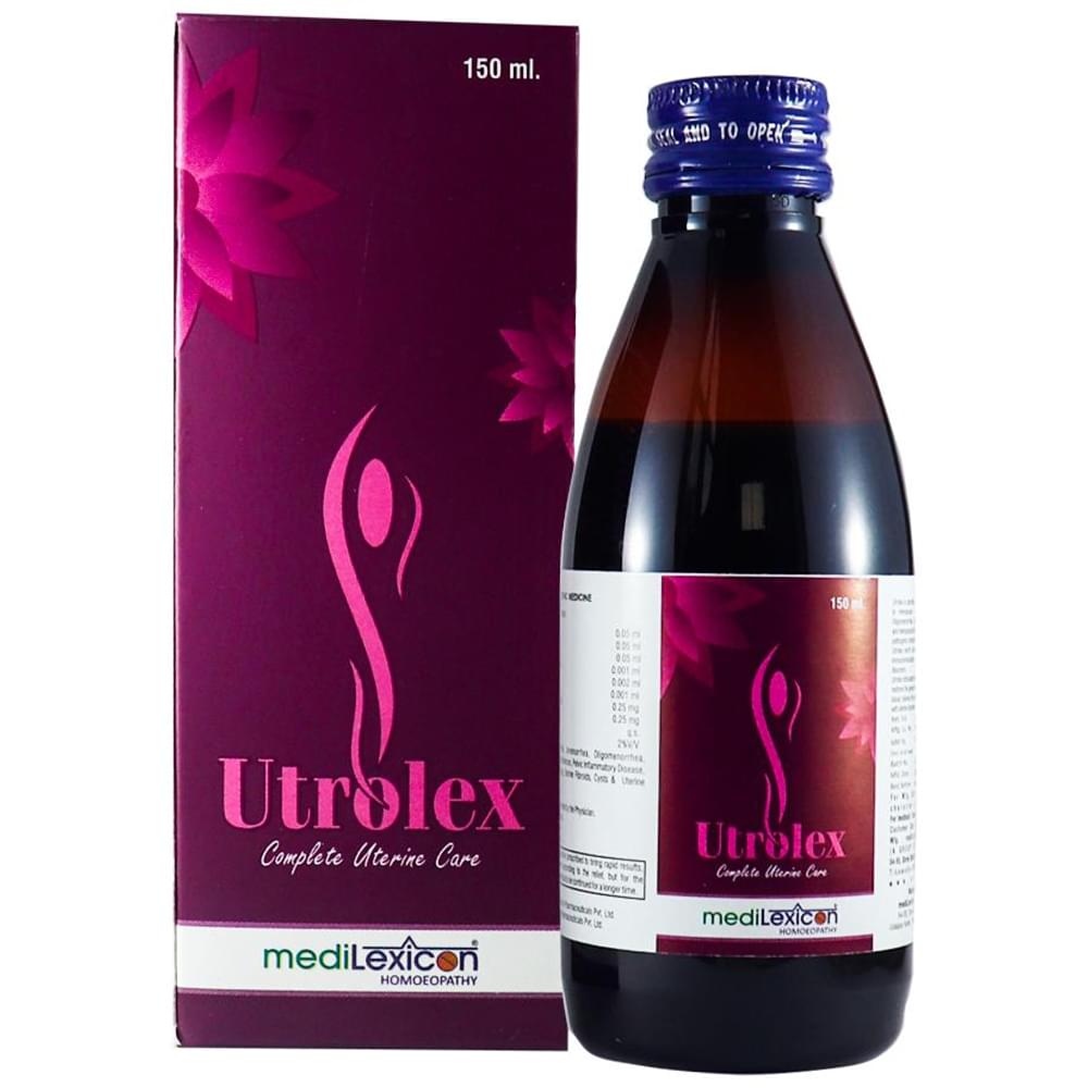 Medilexicon Utrolex Syrup bottle of 150 ml Syrup Medilexicon Utrolex Syrup bottle of 150 ml Syrup