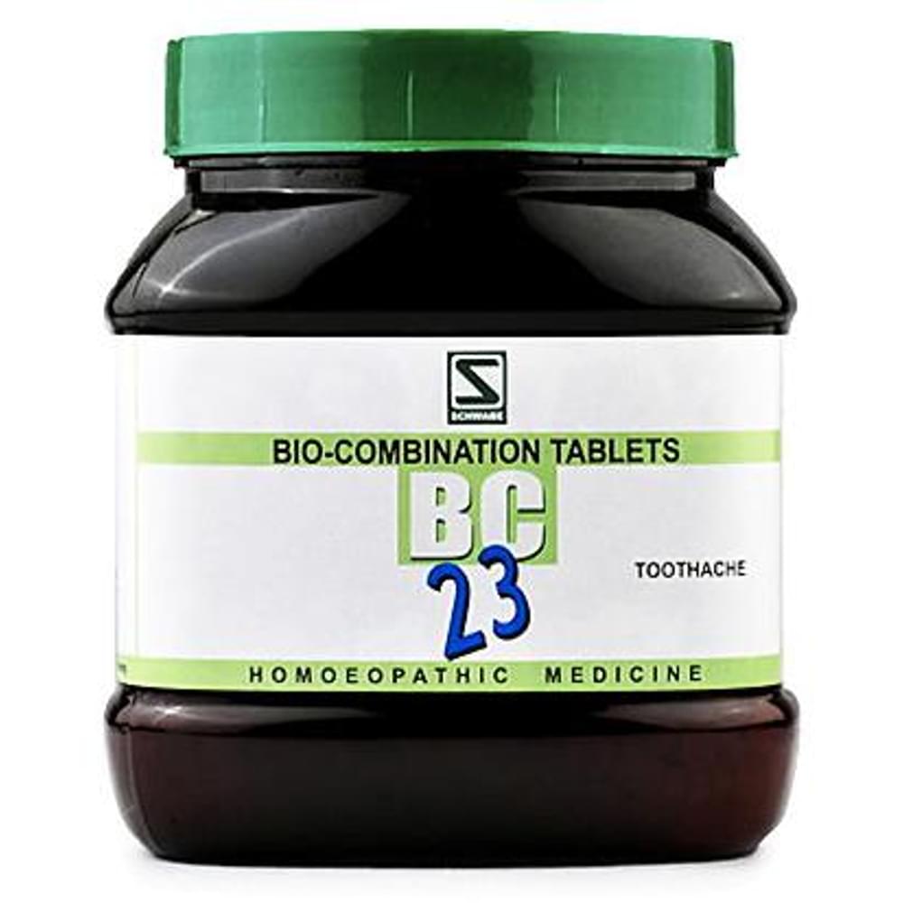 Dr Willmar Schwabe India Bio-Combination 23 (BC 23) Tablet bottle of 550 gm Biocombination Tablet