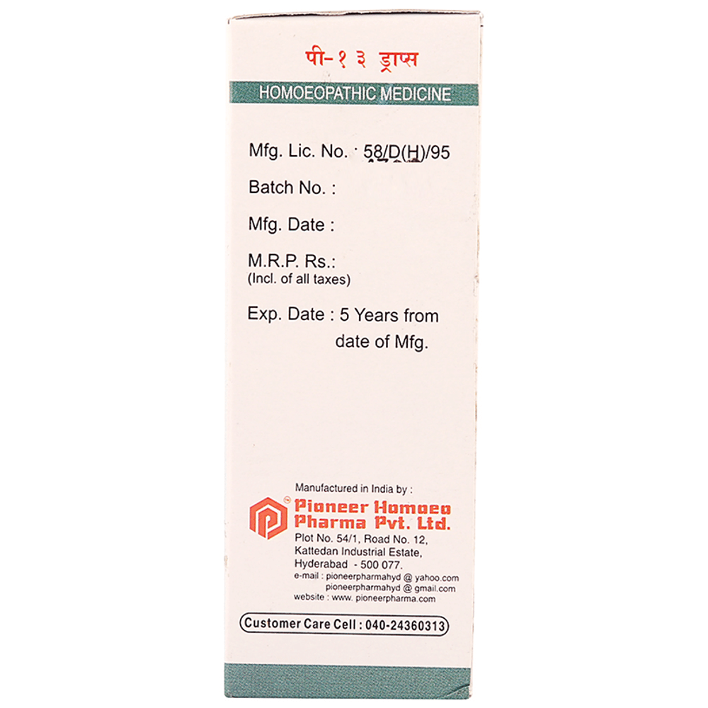 Pioneer Pharma P13 Intestinal Colic Drop bottle of 30 ml Drop