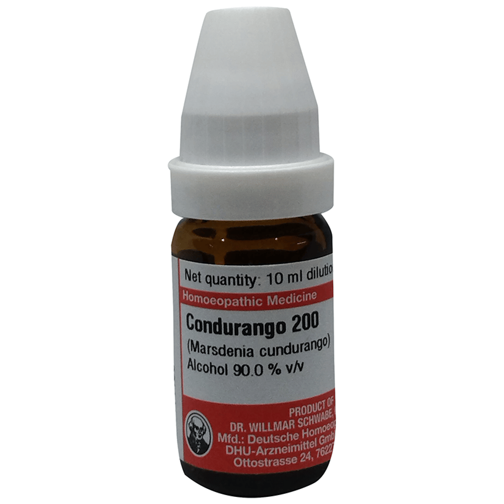 Dr Willmar Schwabe Germany Condurango Dilution 200 bottle of 10 ml Dilution
