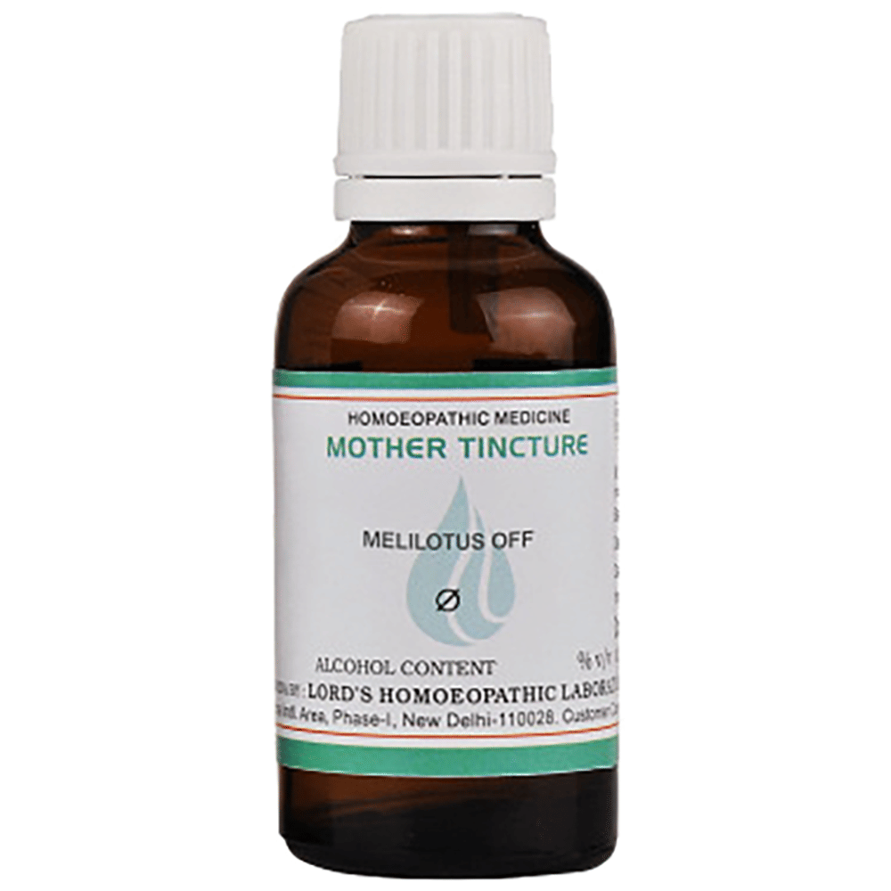 Lord's Melilotus Off Mother Tincture Q bottle of 30 ml Mother Tincture Lord's Melilotus Off Mother Tincture Q bottle of 30 ml Mother Tincture
