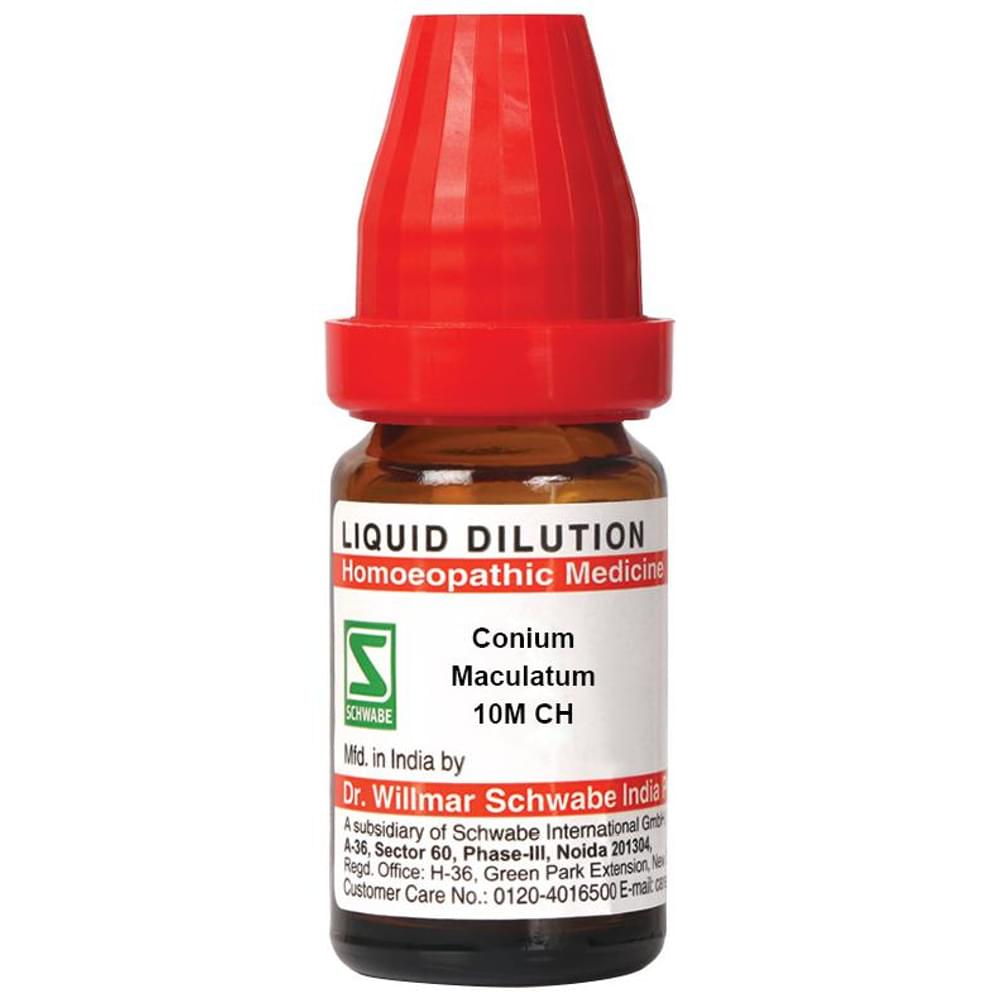 Dr Willmar Schwabe India Conium Maculatum Dilution 10M CH bottle of 10 ml Dilution