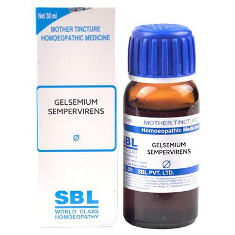 SBL Gelsemium Sempervirens Mother Tincture Q bottle of 30 ml Mother Tincture