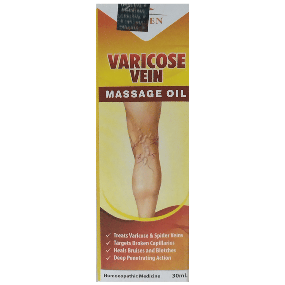 Allen Varicose Vein Massage Oil bottle of 30 ml Oil
