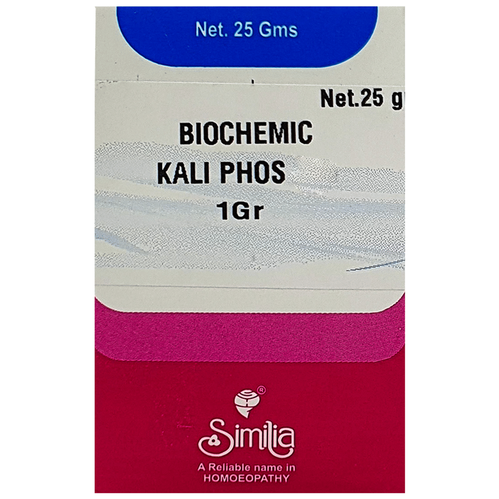 Similia Kali Phos Biochemic Tablet 6X bottle of 25 gm Biochemic Tablet