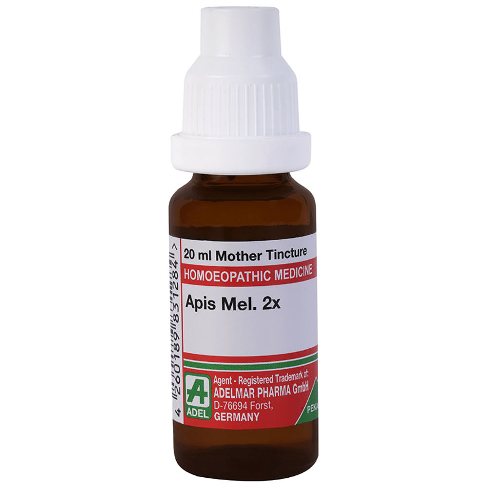 ADEL Apis Mel. Mother Tincture 2X bottle of 20 ml Mother Tincture