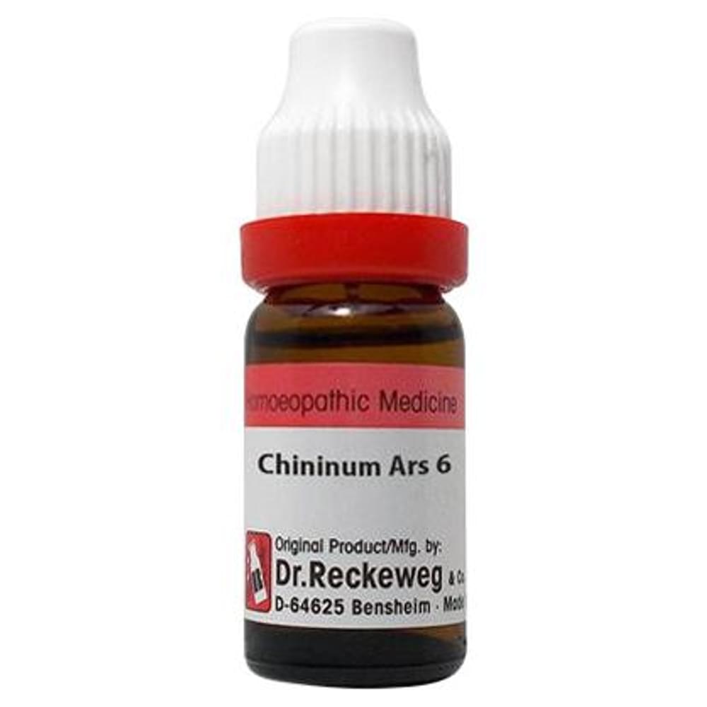 Dr. Reckeweg Chininum Ars Dilution 6 CH bottle of 11 ml Dilution Dr. Reckeweg Chininum Ars Dilution 6 CH bottle of 11 ml Dilution