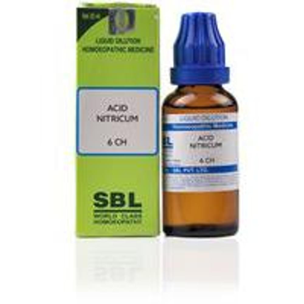 SBL Acid Nitricum Dilution 6 CH bottle of 30 ml Dilution