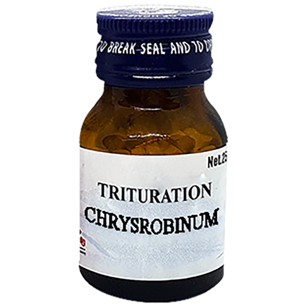 Similia Chrysrobinum Trituration Tablet 6X bottle of 25 gm Trituration Tablet