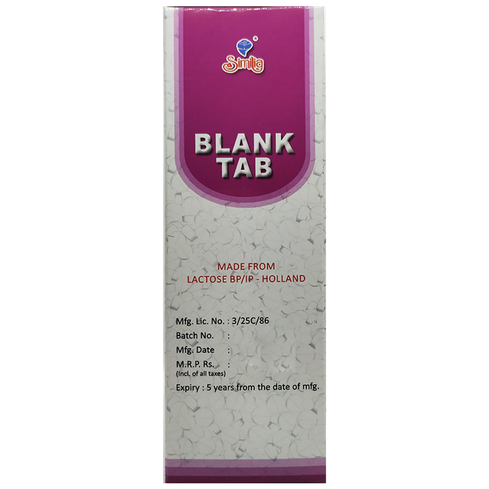 Similia Blank Tablet box of 450 gm Tablet Similia Blank Tablet box of 450 gm Tablet