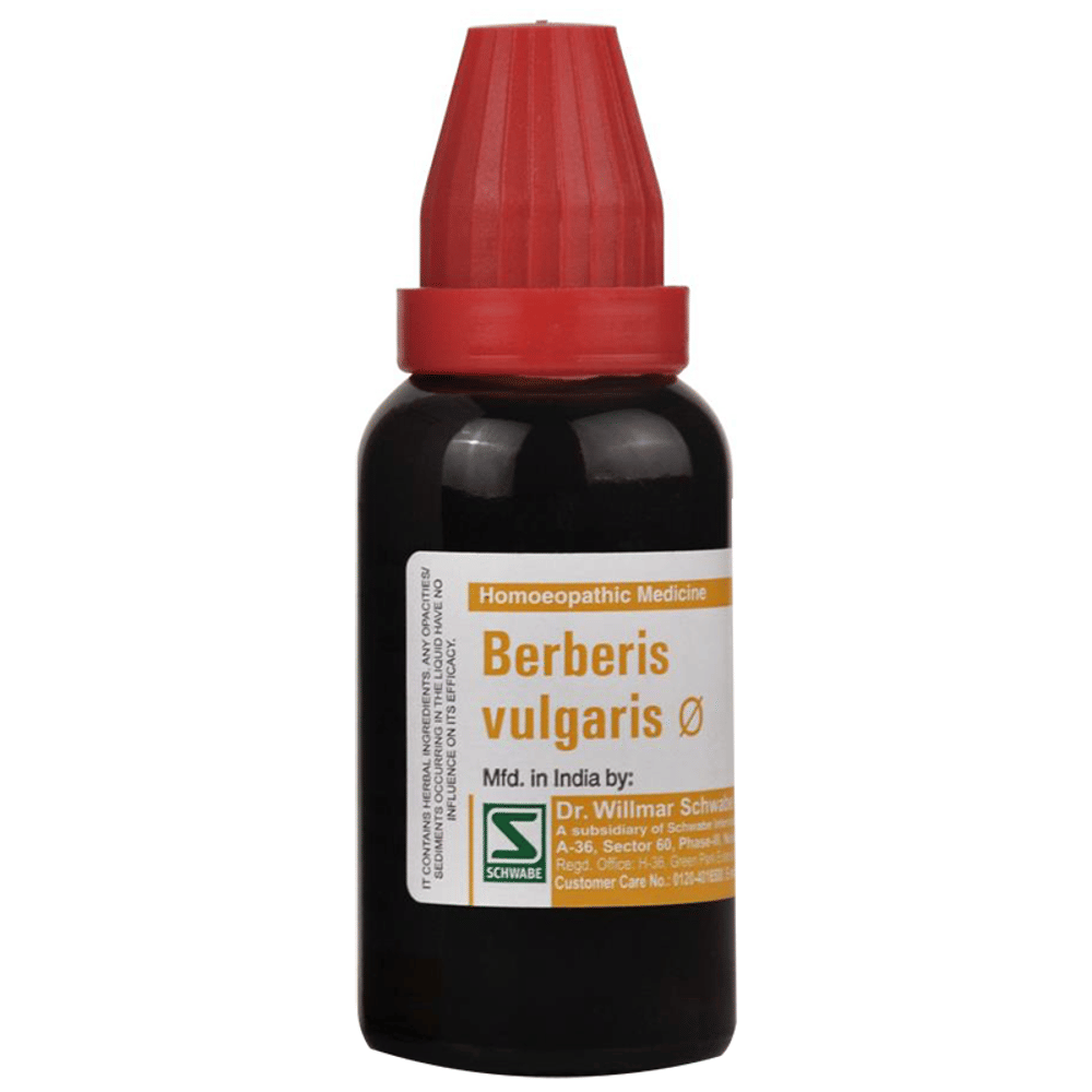 Dr Willmar Schwabe India Berberis Vulgaris Mother Tincture Q bottle of 30 ml Mother Tincture