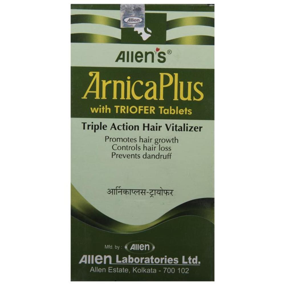 Allen Laboratories Arnica Plus (Hair Vitalizer 100 Ml+ Triofer 50 Tablets) Kit box of 1 Kit