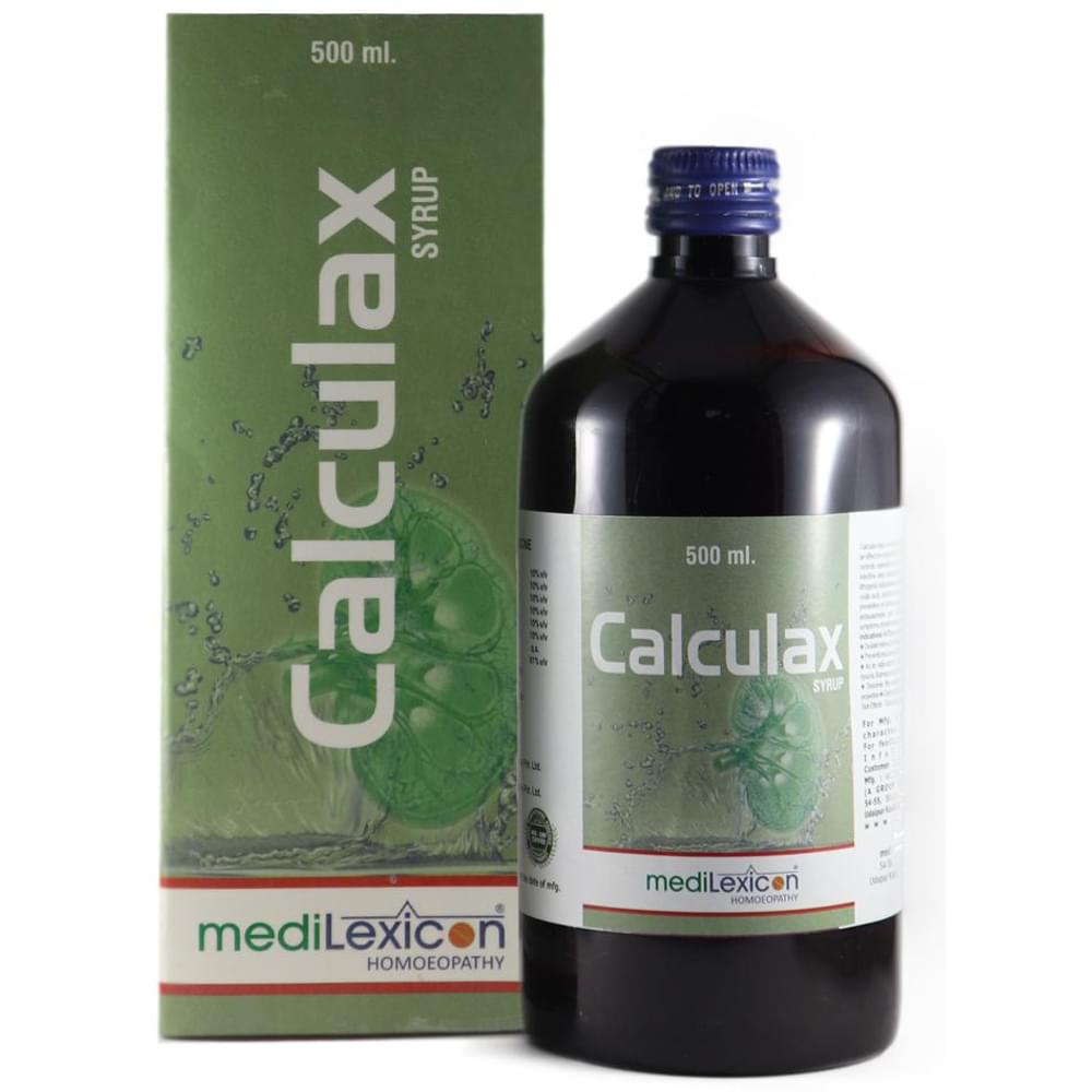 Medilexicon Calculax Syrup bottle of 500 ml Syrup