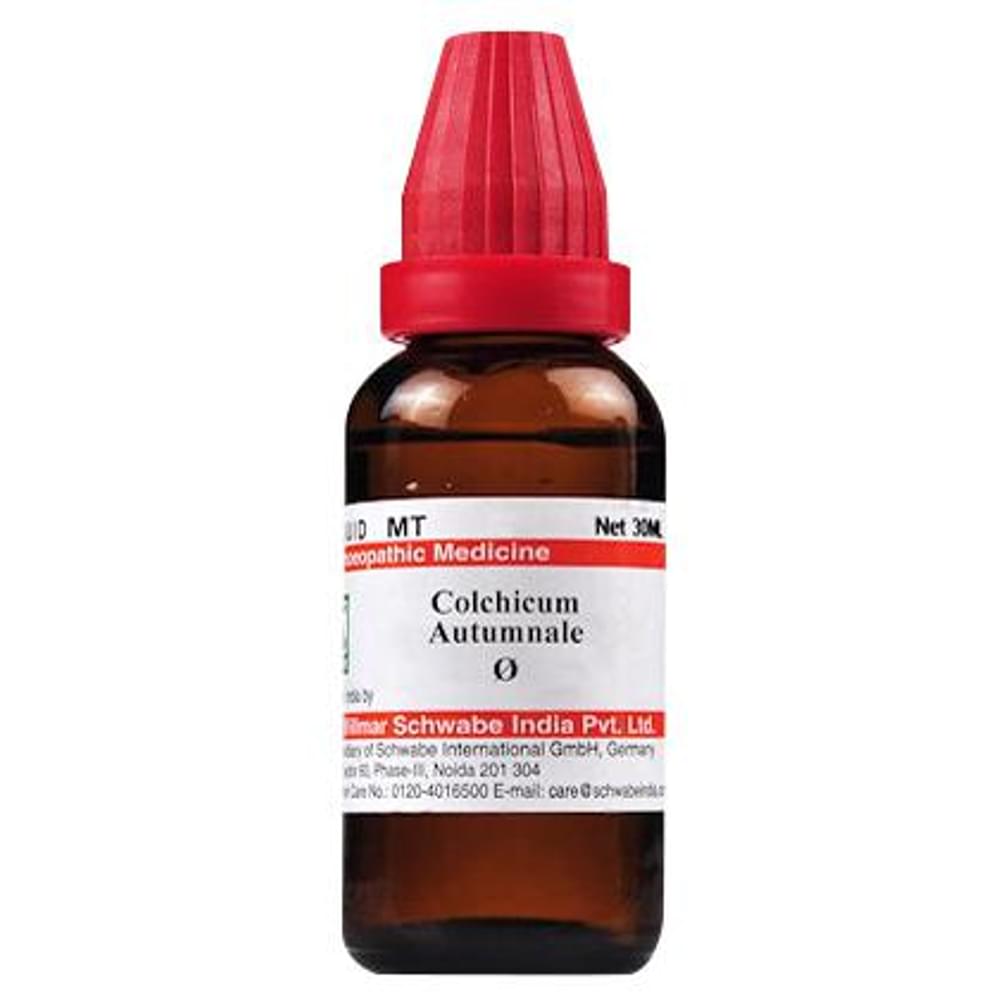 Dr Willmar Schwabe India Colchicum Autumnale Mother Tincture Q bottle of 30 ml Mother Tincture