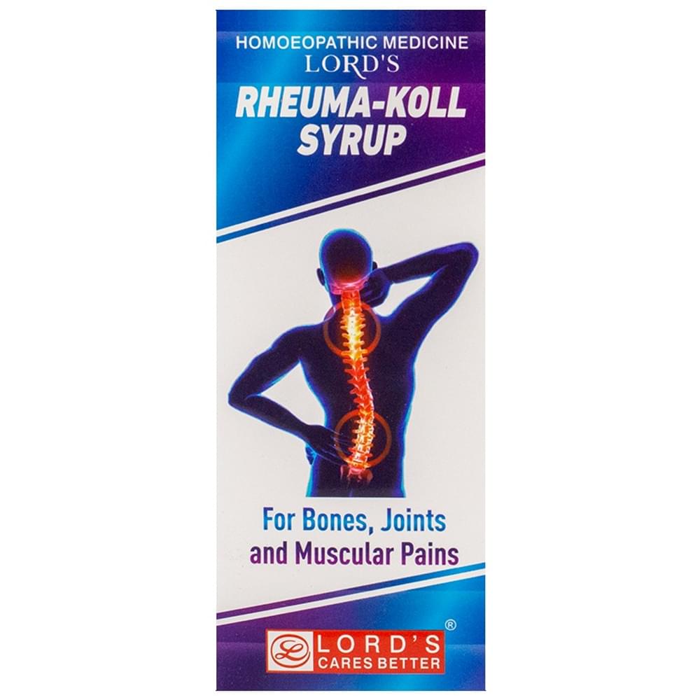 Lord's Rheuma-Koll Syrup bottle of 180 ml Syrup