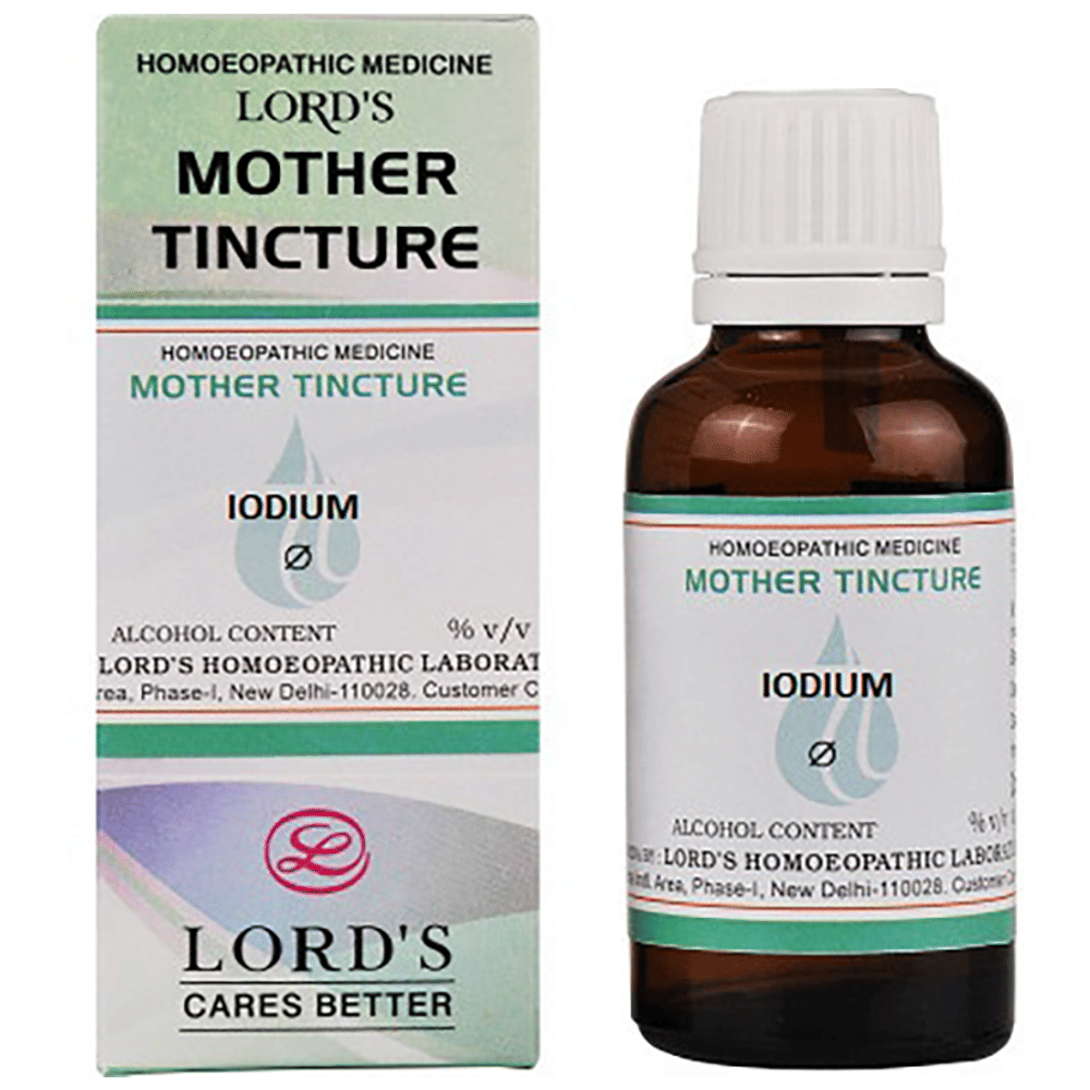 Lord's Iodium Mother Tincture Q bottle of 30 ml Mother Tincture