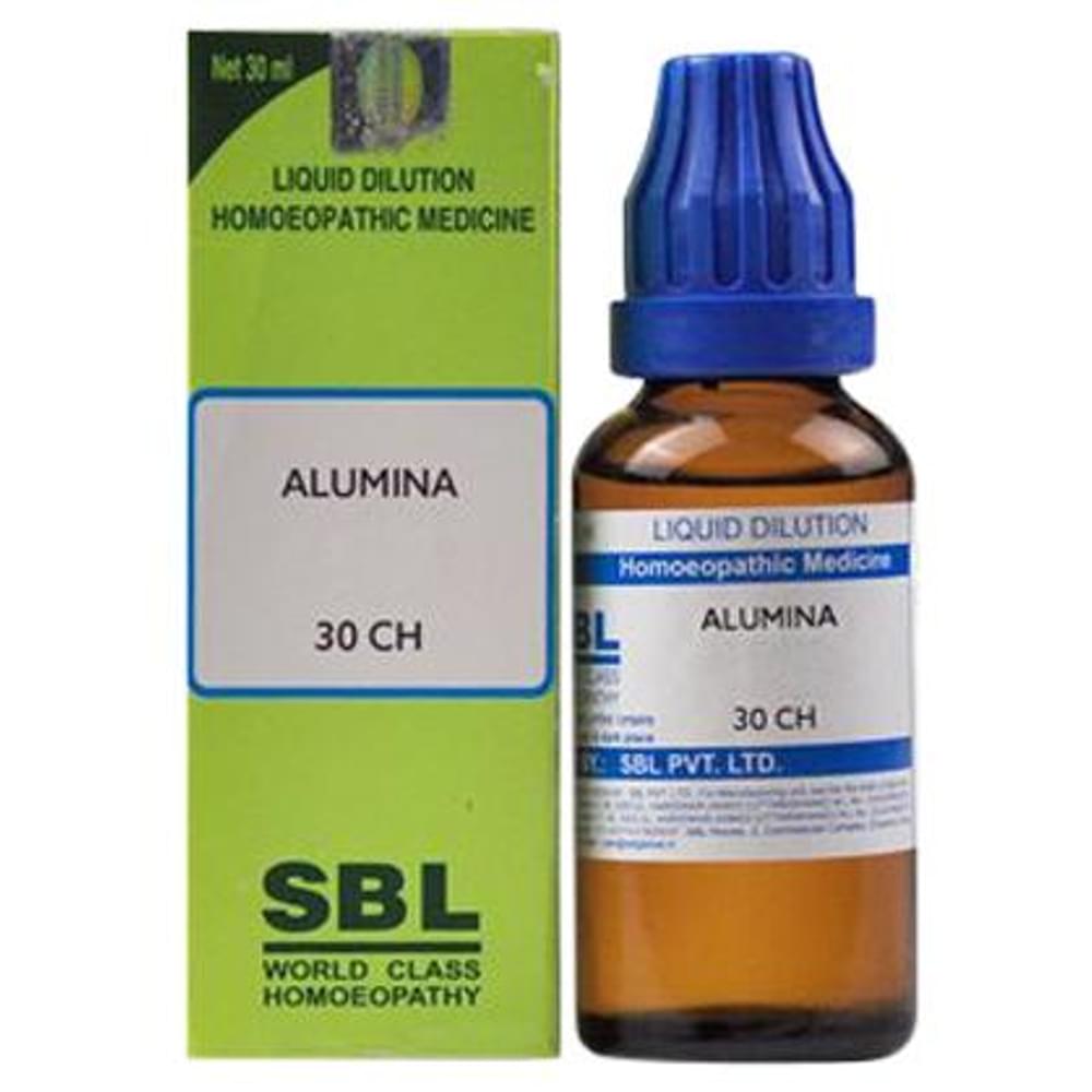 SBL Alumina Dilution 30 CH bottle of 30 ml Dilution