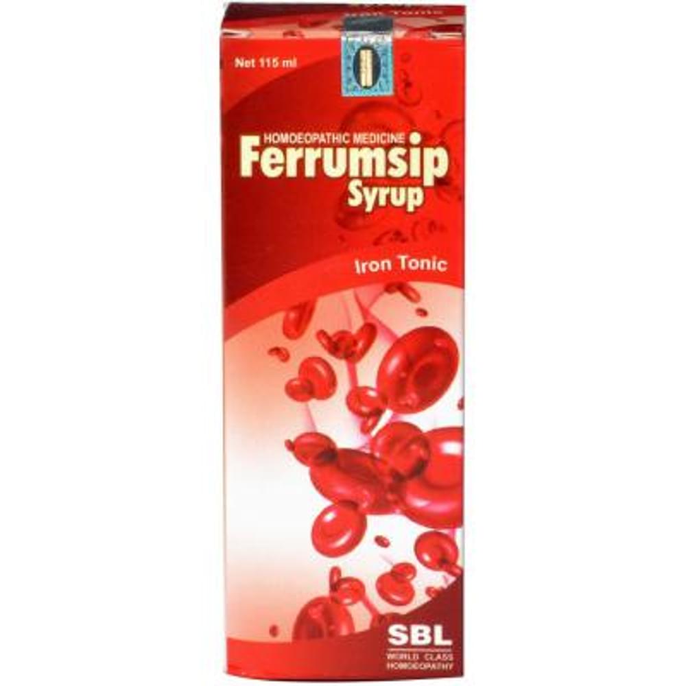 SBL Ferrumsip Syrup bottle of 115 ml Syrup