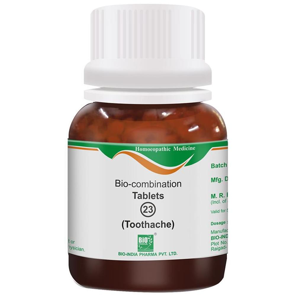 Bio India Bio-combination 23 Tablet bottle of 25 gm Biocombination Tablet