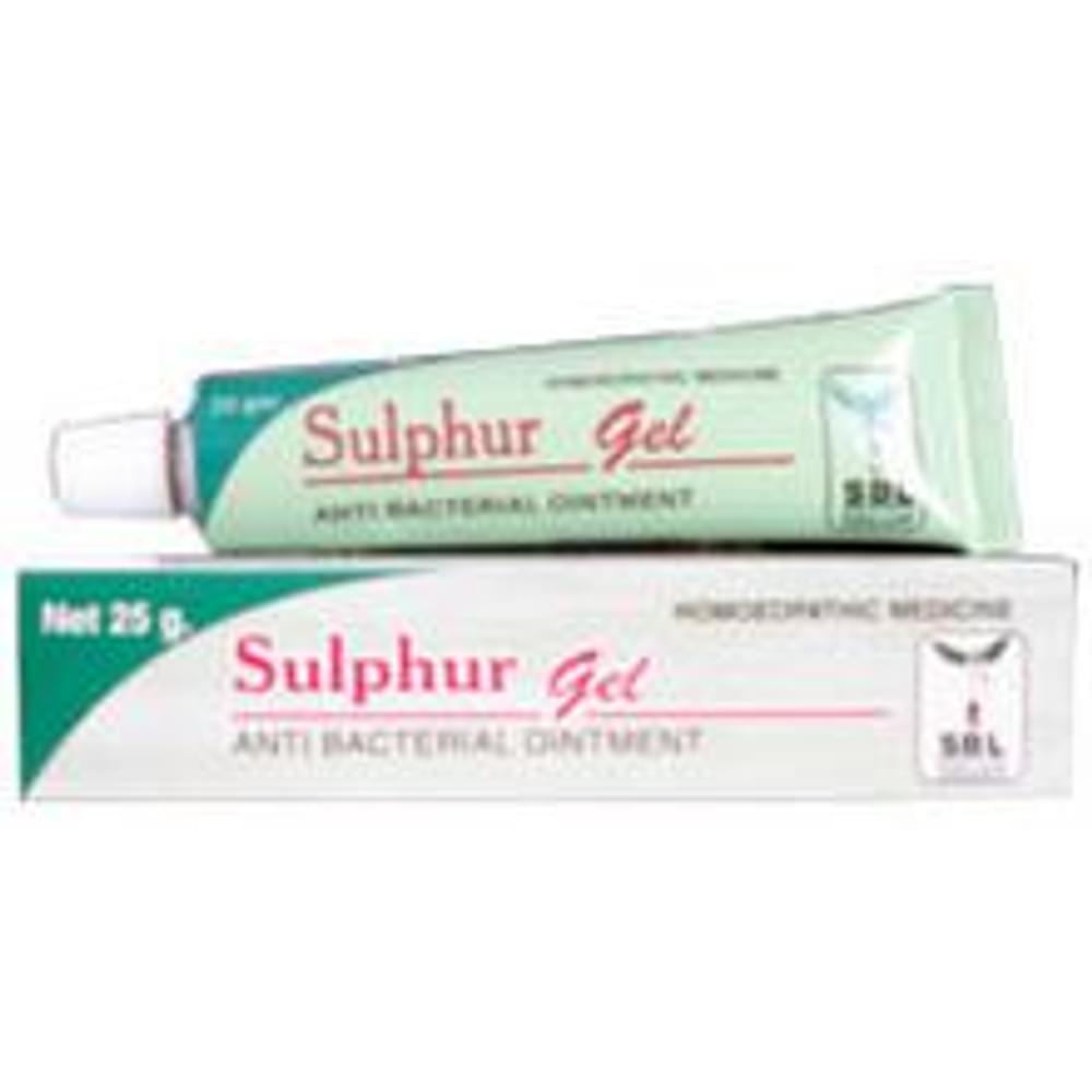 SBL Sulphur Gel tube of 25 gm Gel