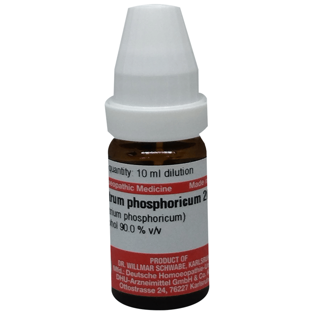 Dr Willmar Schwabe Germany Natrum Phosphoricum Dilution 200 bottle of 10 ml Dilution