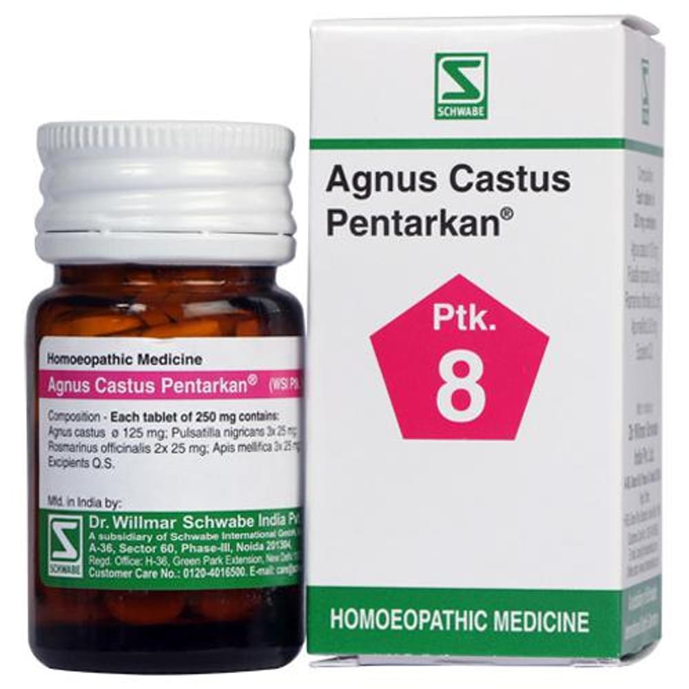 Dr Willmar Schwabe India Agnus Castus Pentarkan Tablet bottle of 20 gm Tablet