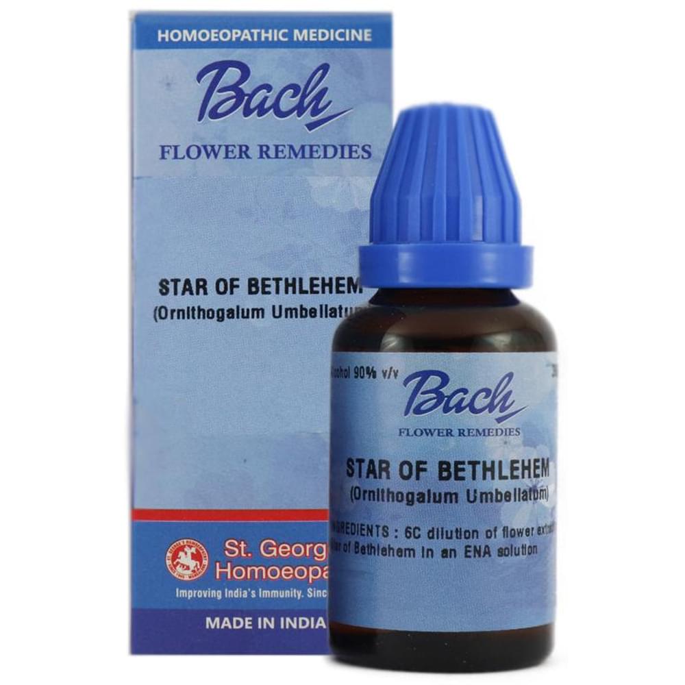 St. George‚Äôs Bach Flower Star of Bethlehem 6 CH bottle of 100 ml Dilution