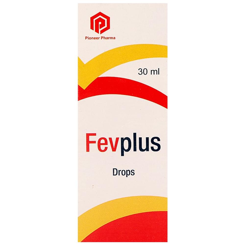Pioneer Pharma Fevplus Drop (30ml Each) combo pack of 2 bottles