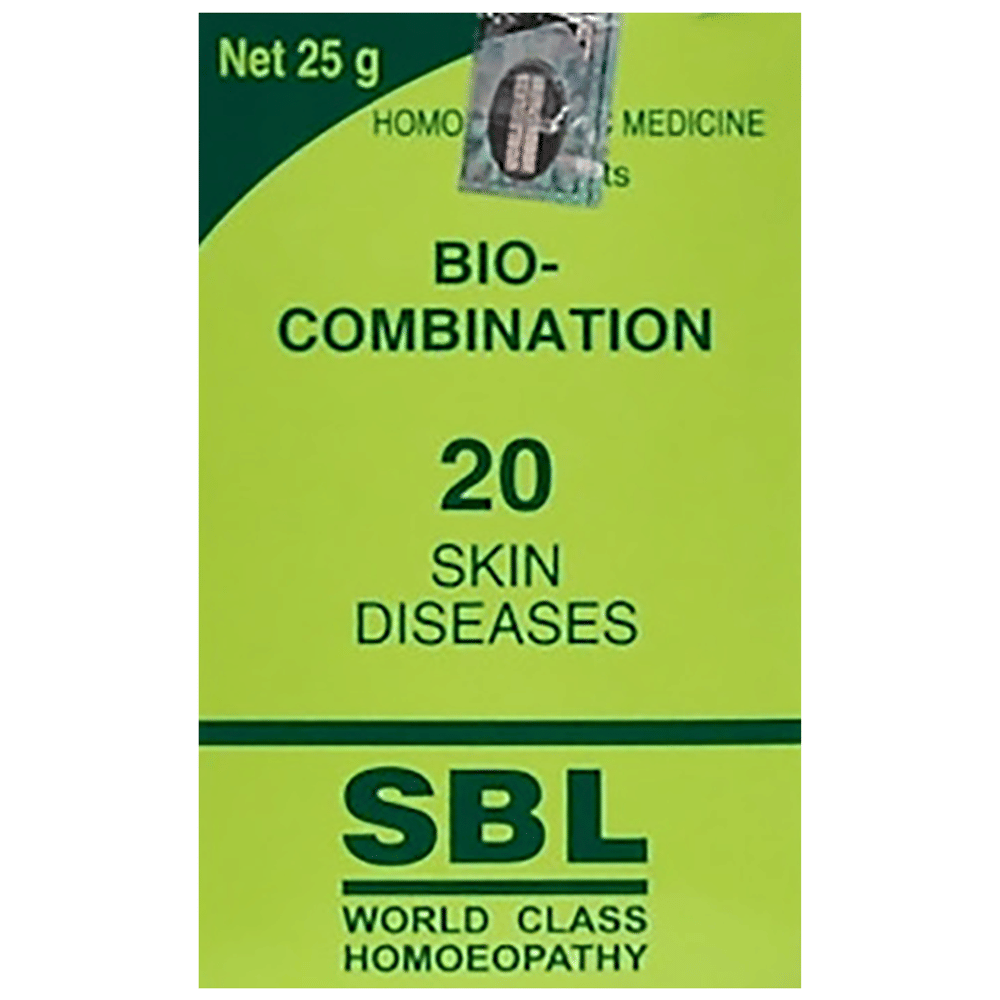 SBL Bio-Combination 20 Tablet bottle of 25 gm Biocombination Tablet