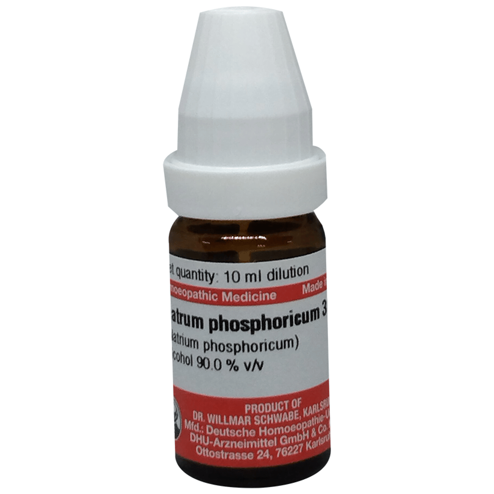 Dr Willmar Schwabe Germany Natrum Phosphoricum Dilution 30 bottle of 10 ml Dilution
