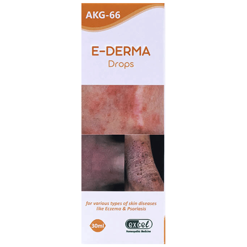 Excel AKG 66 E-Derma Drop bottle of 30 ml Drop