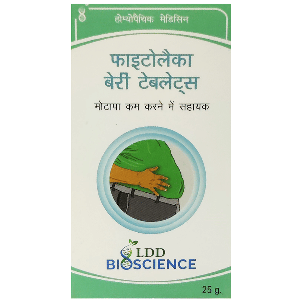 LDD Bioscience Phytolacca Berry Tablet bottle of 25 gm Tablet