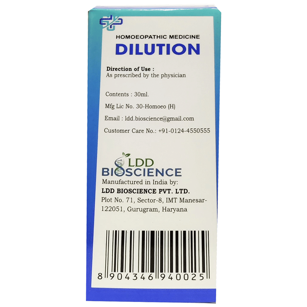 LDD Bioscience Bryonia Alb Dilution 30 bottle of 30 ml Dilution