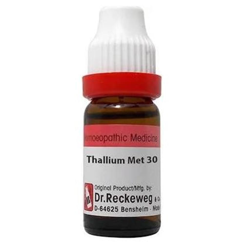 Dr. Reckeweg Thallium Met Dilution 30 CH bottle of 11 ml Dilution